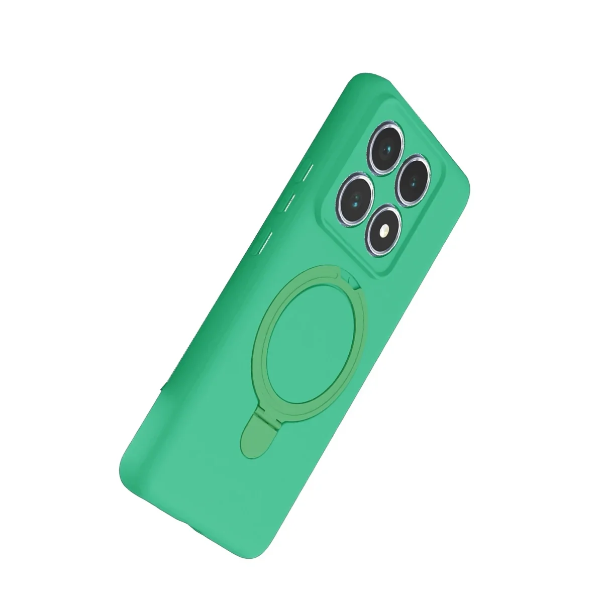 Xiaomi Mi 14T Pro Regal Magsafe Standlı Kapak - Yeşil görsel 3