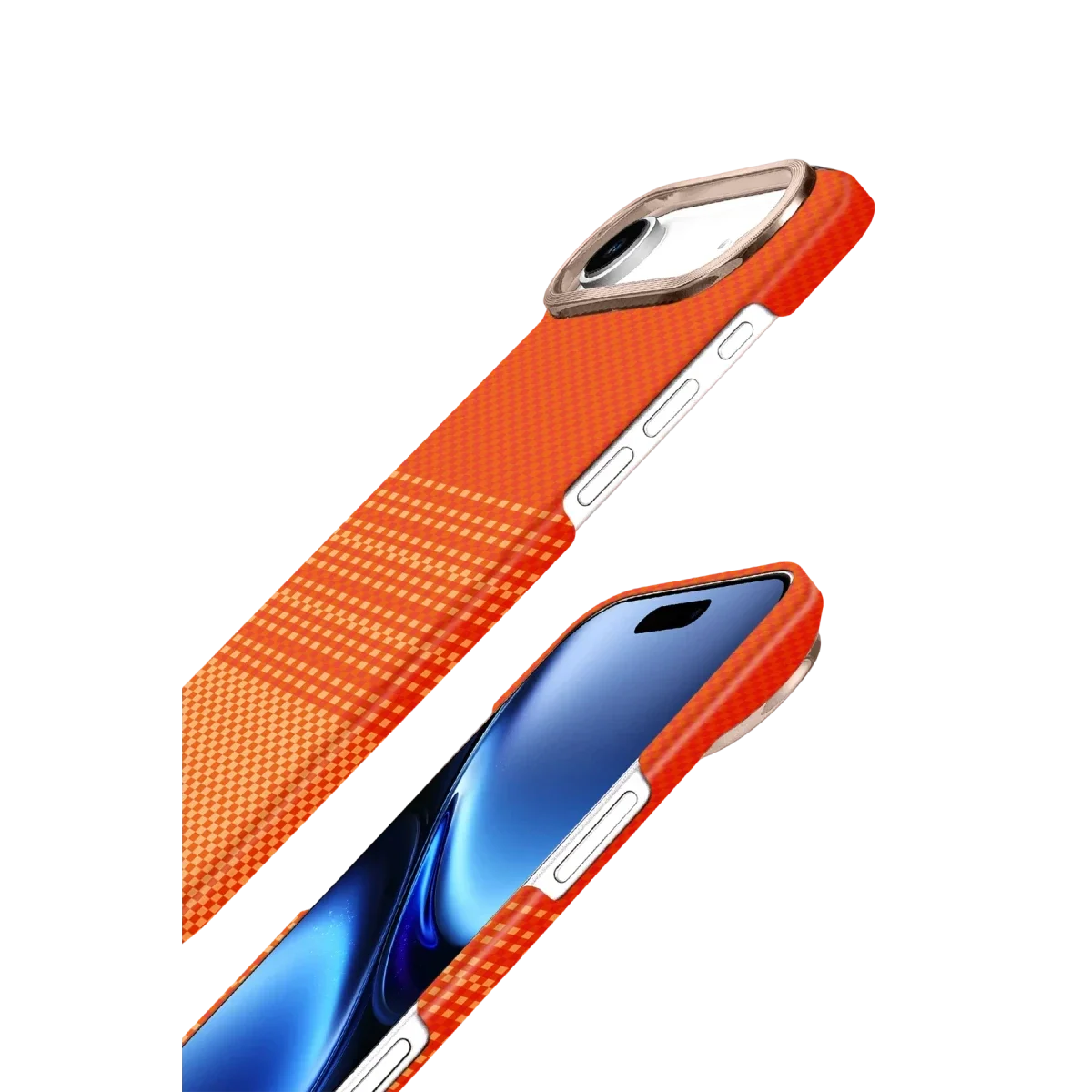 Apple iPhone 17 Air Vega Magsafe Kapak - Turuncu görsel 4