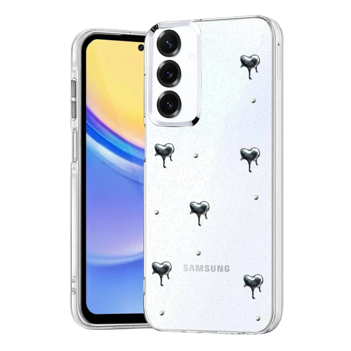 Samsung Galaxy A34 5g Fiyonk Desenli Kapak - Desen 1