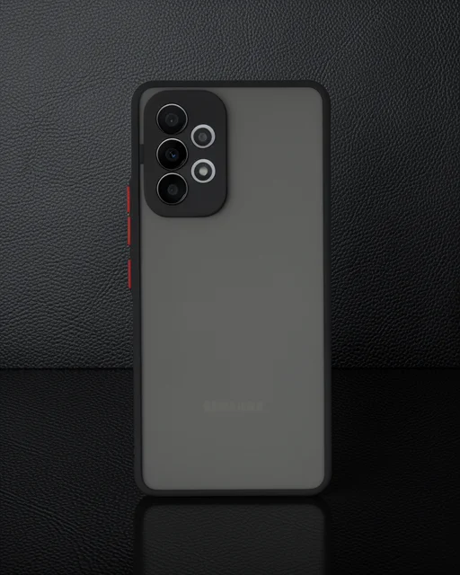 Samsung Galaxy A73 5g Kılıf Montreal Silikon Kapak - Siyah