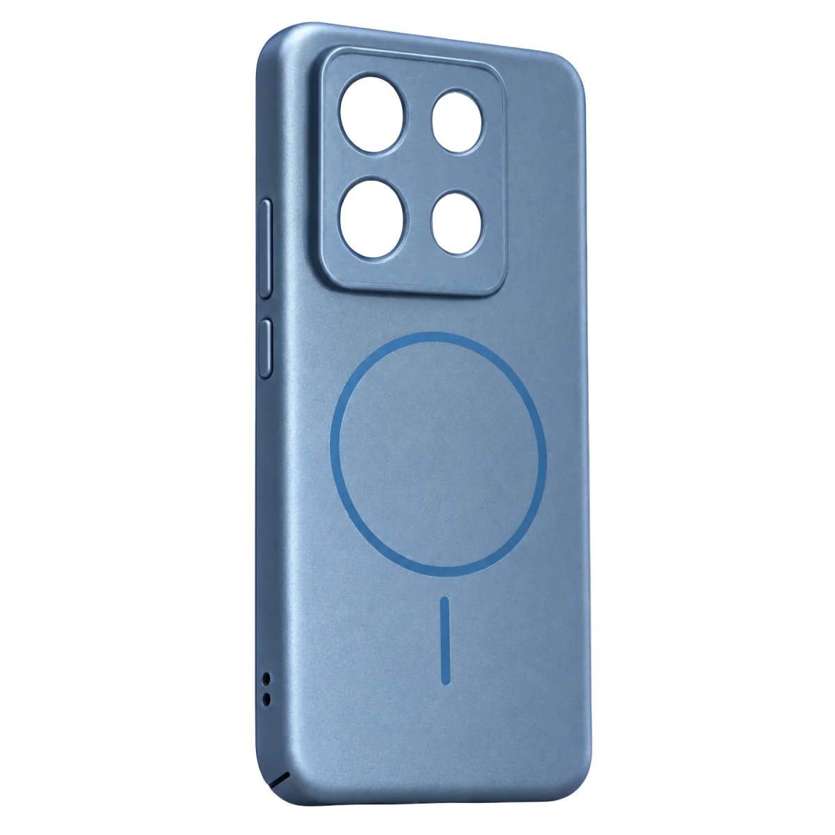 Xiaomi Redmi Note 13 4G Mika PC Magsafe Kapak - Açık Mavi