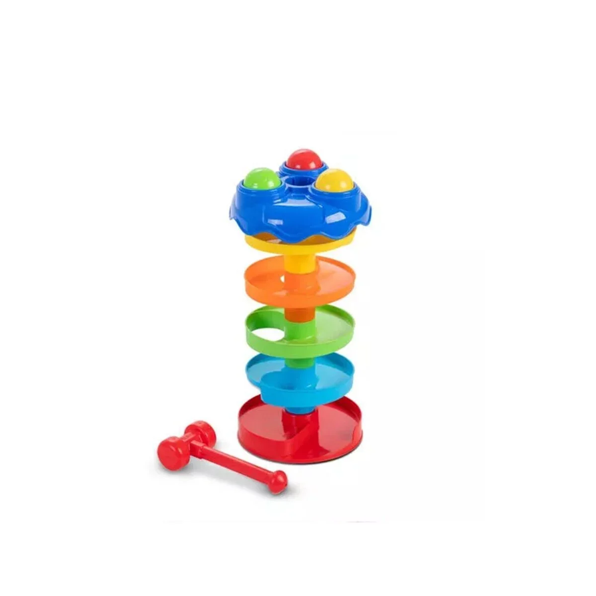 03 652-1020365201001 Çıngıraklı Dönerli Top Oyunu