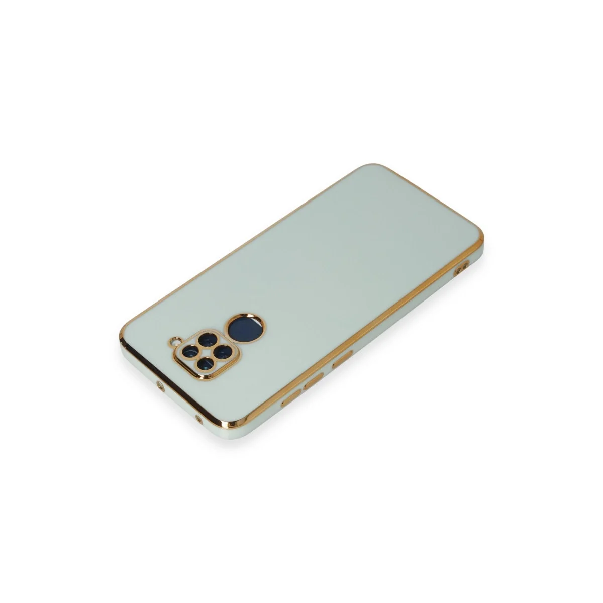Xiaomi Redmi Note 9 Kılıf Volet Silikon - Açık Yeşil görsel 3