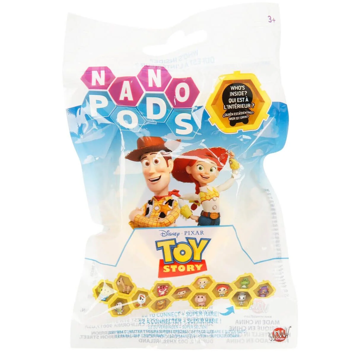 2895 Sun-wst-figür Dısney Pıxar Nano Pods Sürpriz Paket Tys 24D