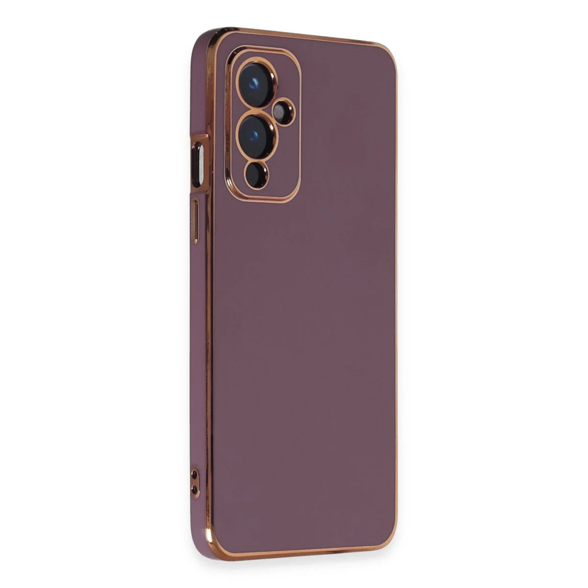 One Plus 9 Kılıf Volet Silikon - Mor görsel 2