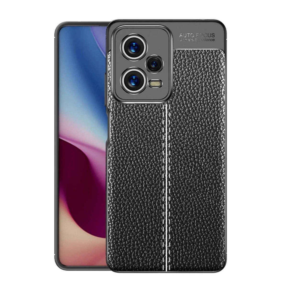 Xiao Red Note 12 Pro 5g Kılıf Auto Focus Kapak - Siyah