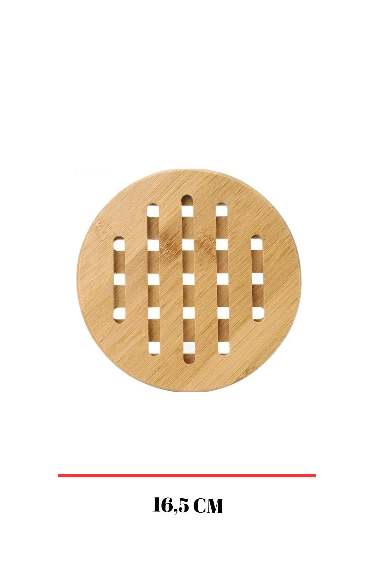 Bambu Nihale Yuvarlak 16,5 cm görsel 2
