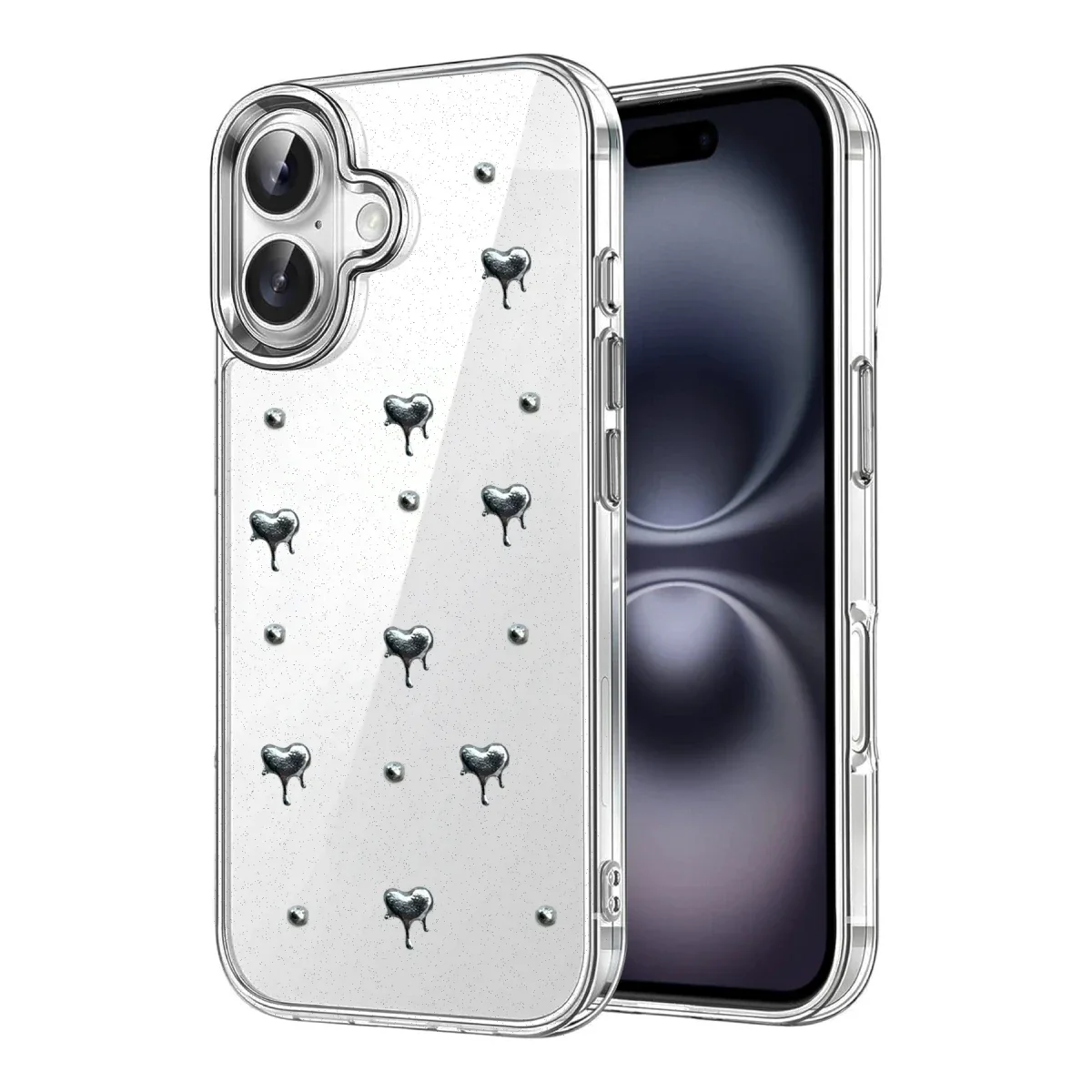 Apple iPhone 17 Fiyonk Desenli Kapak - Desen 1