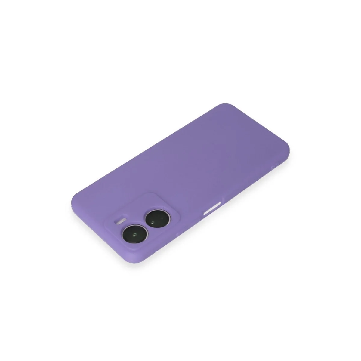 Vivo Y16 Kılıf First Silikon - Lila görsel 3