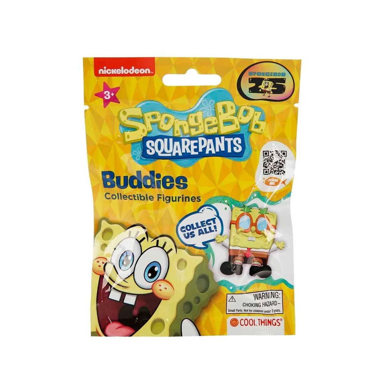 20347 SUN-ITG-CLT-3D Figür Spongebob Buddıes Sürpriz Paket Sbob 36D görsel 6