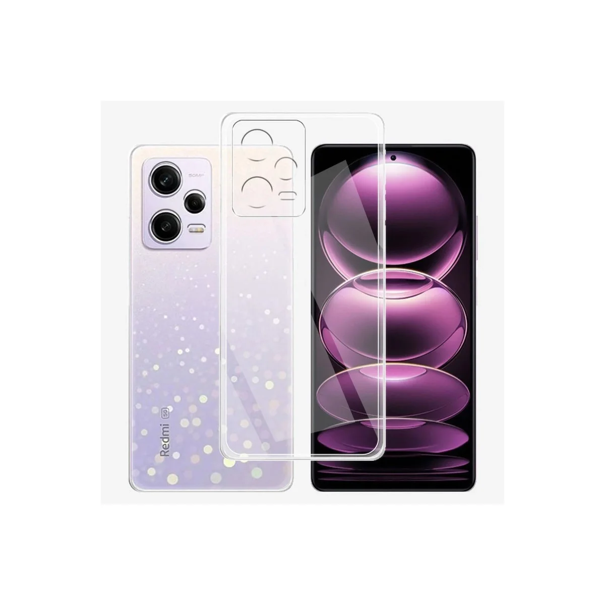 Xiaomi Redmi Note 12 5g Kılıf Lüx Şeffaf Silikon görsel 6