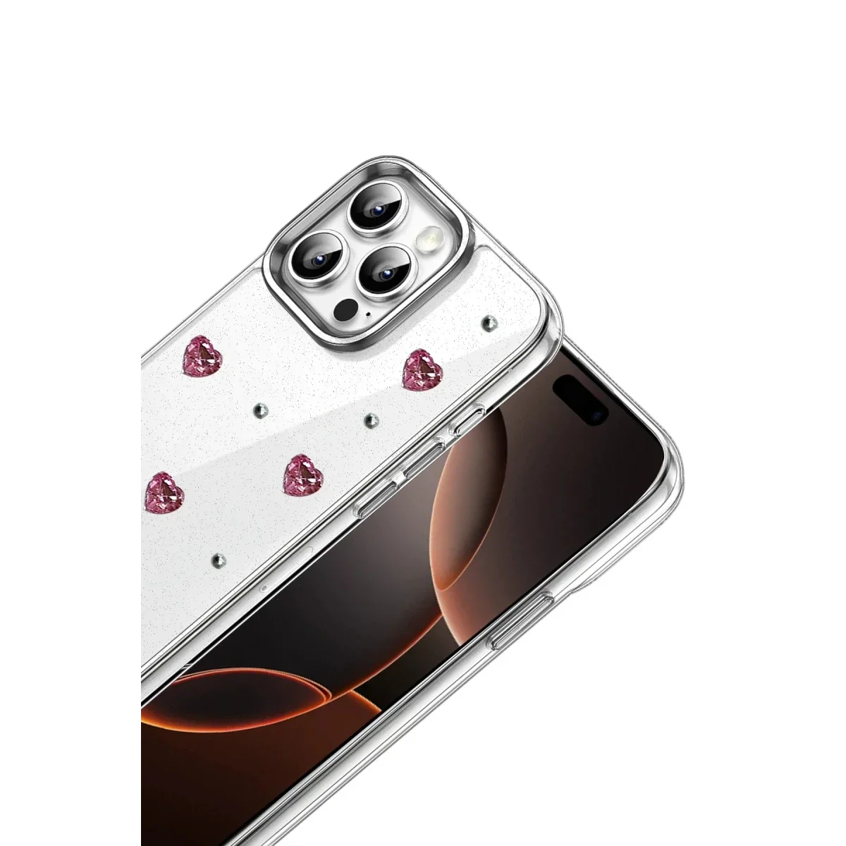 Apple iPhone 15 Pro Fiyonk Desenli Kapak - Desen 3 görsel 2