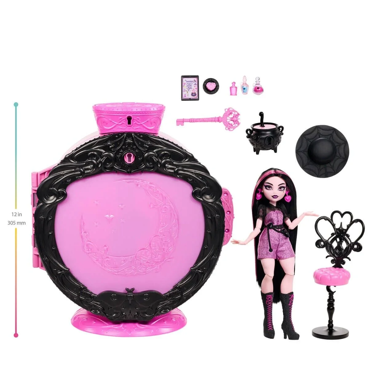 JKD76 Monster High Draculauranın İksir Kazanı Oyun Setin görsel 2