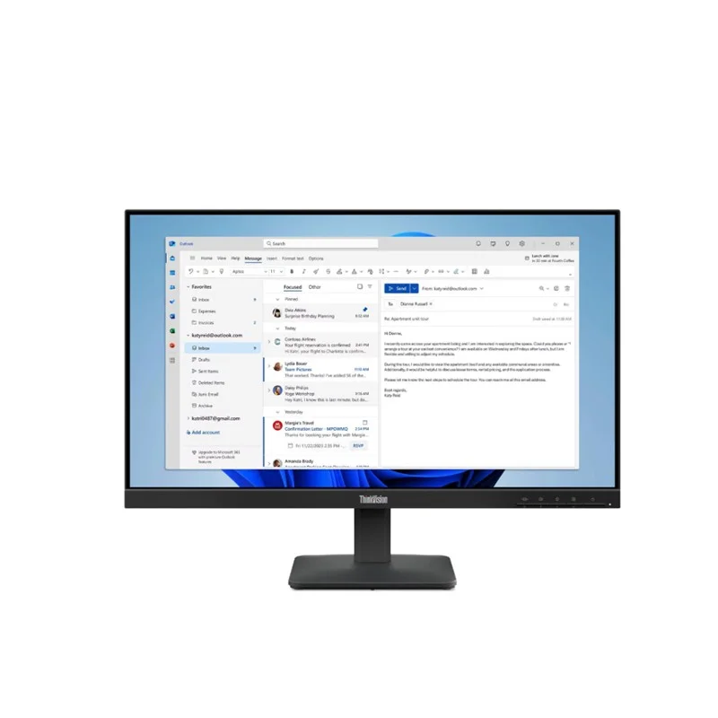23.8 S24-4E Thınkvısıon 64B5KAT1TK 4MS 100HZ Hdmı+vga Wled Monıtor (3 Yıl Garanti)