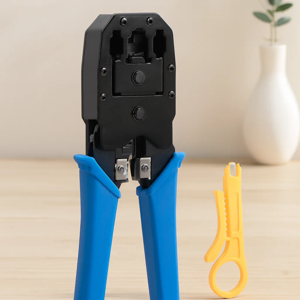 RJ45 CAT5 3-in-1 Krimp Pense