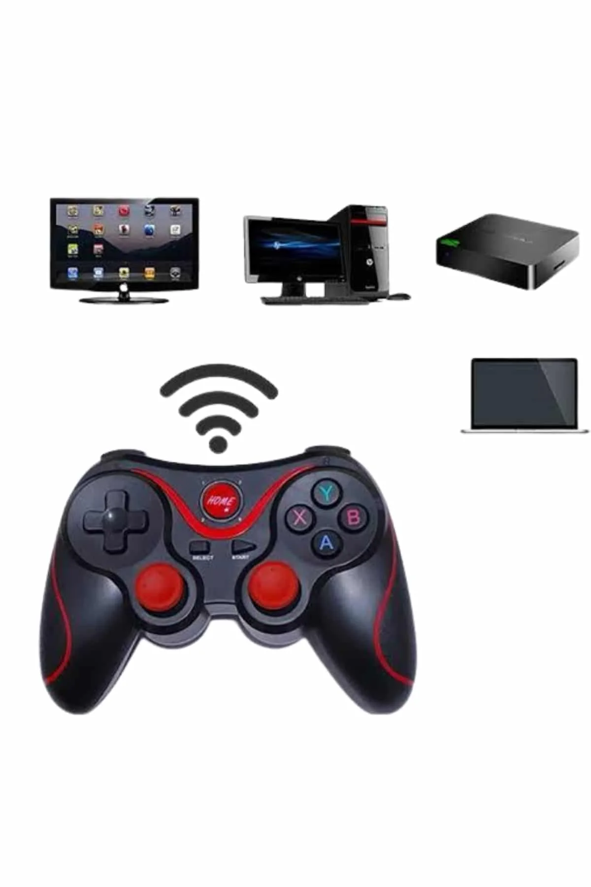 Yeni Nesil X3 Gamepad Android Uyumlu Telefon Tutucu Özellikli Joystick görsel 4