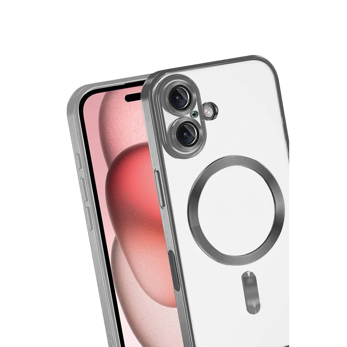 Apple iPhone 17 Kross Magneticsafe Kapak - Titan Gri görsel 3