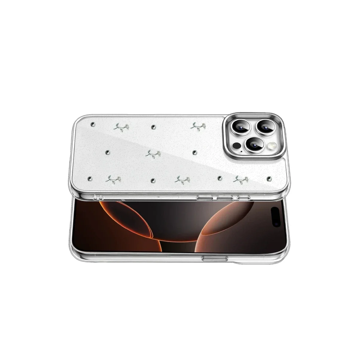 Apple iPhone 14 Pro Max Fiyonk Desenli Kapak - Desen 4 görsel 3