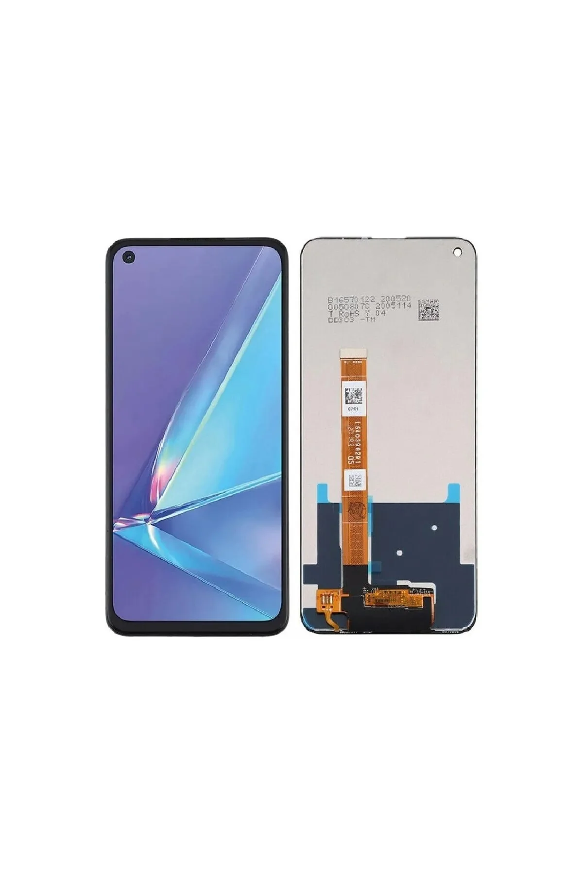 A72 LCD Ekran Dokunmatik o(Siyah) görsel 2