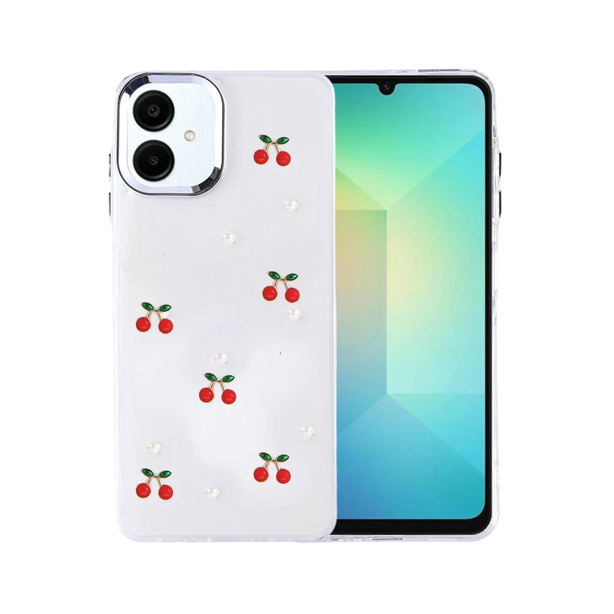 Samsung Galaxy A07 4G Fiyonk Desenli Kapak - Desen 9