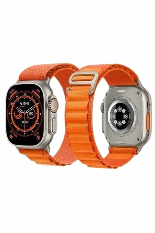 Akıllı Saat Bleutooth Bağlantılı Akıllı Saat Amoled Ekran 49 MM görsel 3