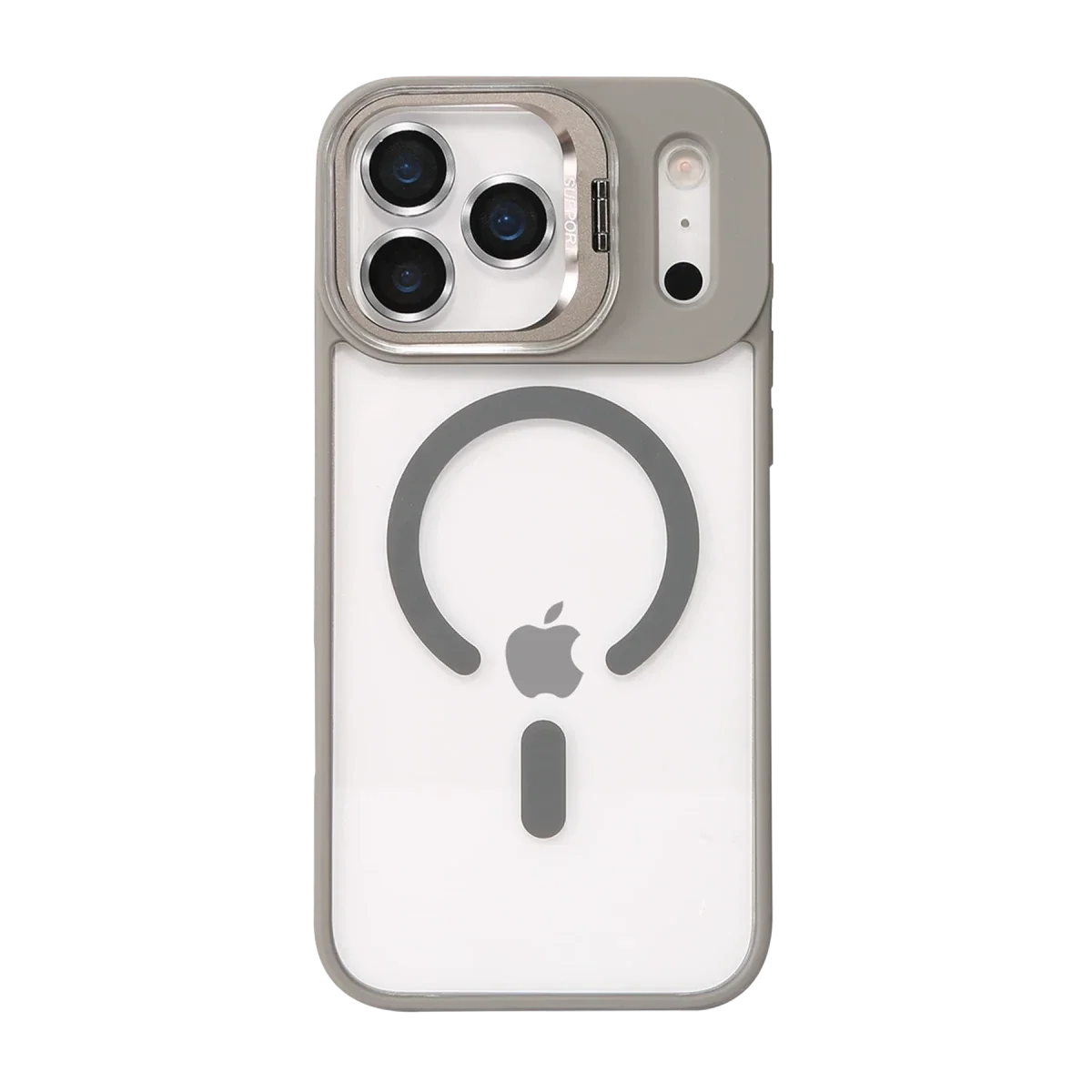 Joko Apple iPhone 17 Pro Remim Lensli Magsafe Standlı Kapak - Titan Gri görsel 2