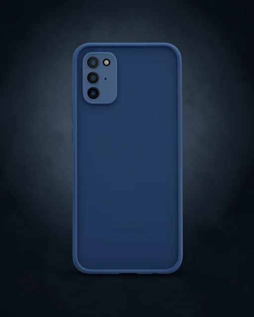 Samsung Galaxy A02s Kılıf Montreal Silikon Kapak - Lacivert