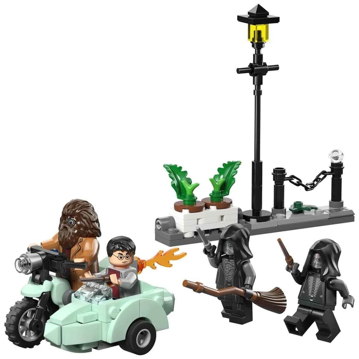 76459 Lego Harry Potter Hagrid ve Harrynin Privet Drive Kaçışı 124 parça +8 yaş görsel 2