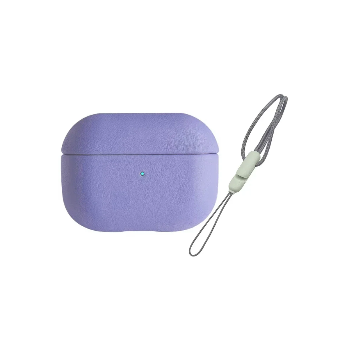 Apple Airpods 3 (3.nesil) 405 Deri Kılıf - Lila