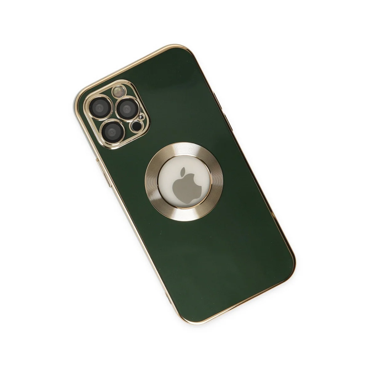 Apple İphone 12 Pro Max Kılıf Store Silikon - Yeşil görsel 3