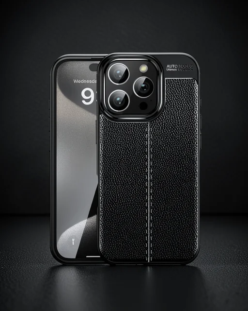 Apple İphone 16 Pro Max Kılıf Auto Focus Kapak - Siyah