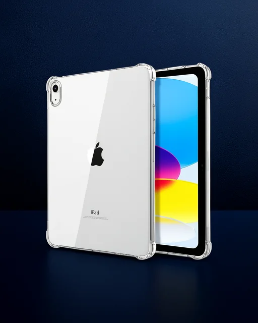 Apple İpad 2022 10.9 (10.nesil) Kılıf Anti Shock Tablet Silikon - Şeffaf
