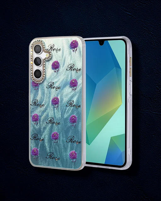 Samsung Galaxy S23 Fe Kılıf Blade Aynalı Desenli Kapak - Desen 9