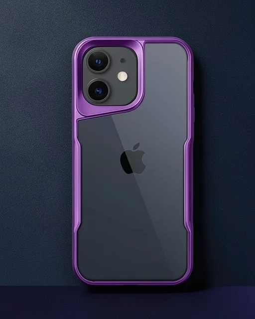 Apple İphone 11 Kılıf Boyi Silikon Kapak - Derin Mor