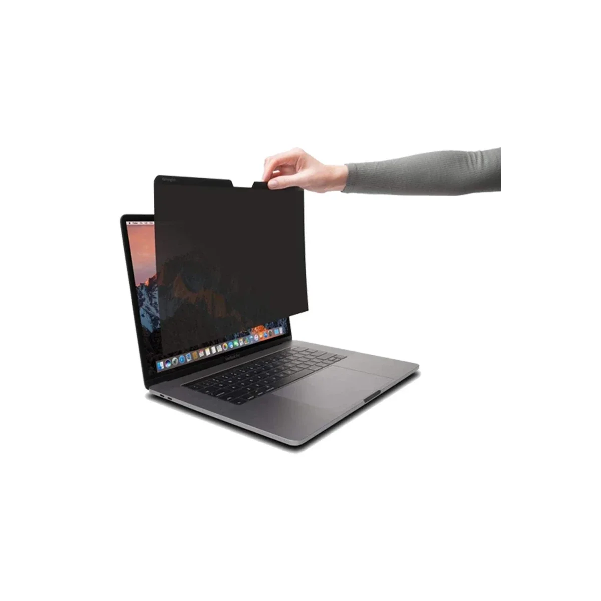 Apple Macbook Air 13.3 Macbook Manyetik Hayalet Ekran Koruyucu - Siyah görsel 4