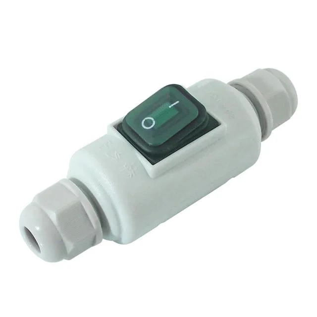 PM-26936 Su Geçirmez Beyaz Kablo Switch 4 Pin