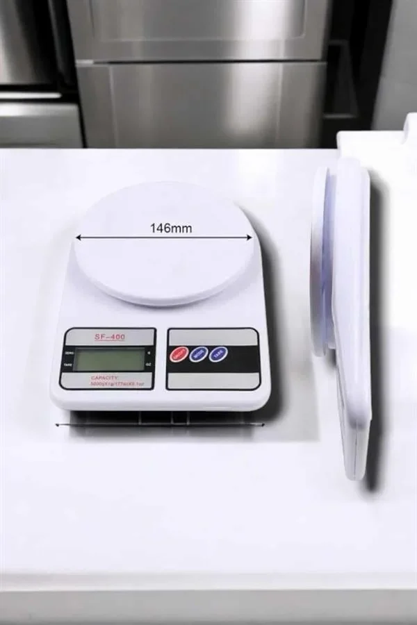 Net LCD Ekran ve Otomatik Kapanma Özelliği ile Uzun Ömürlü Dijital Mutfak Tartısı görsel 5