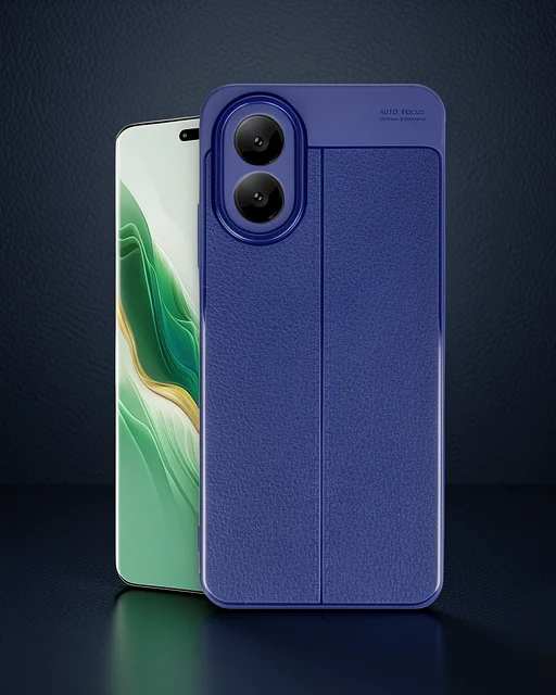 Oppo A38 Kılıf Auto Focus Kapak - Lacivert
