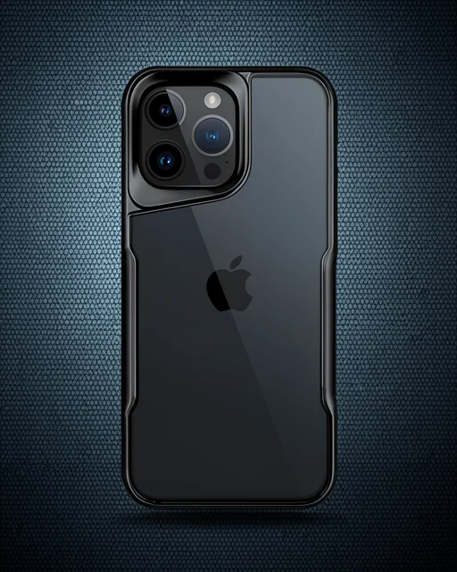 Apple İphone 14 Pro Max Kılıf Boyi Silikon Kapak - Siyah