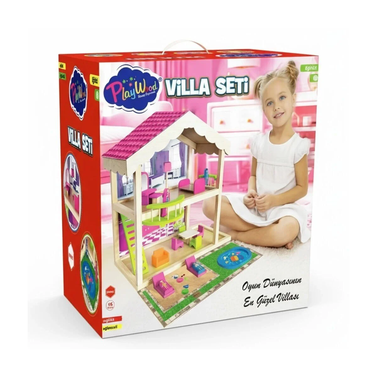 ONY-414 Kutuda Ahşap Villa Seti görsel 2