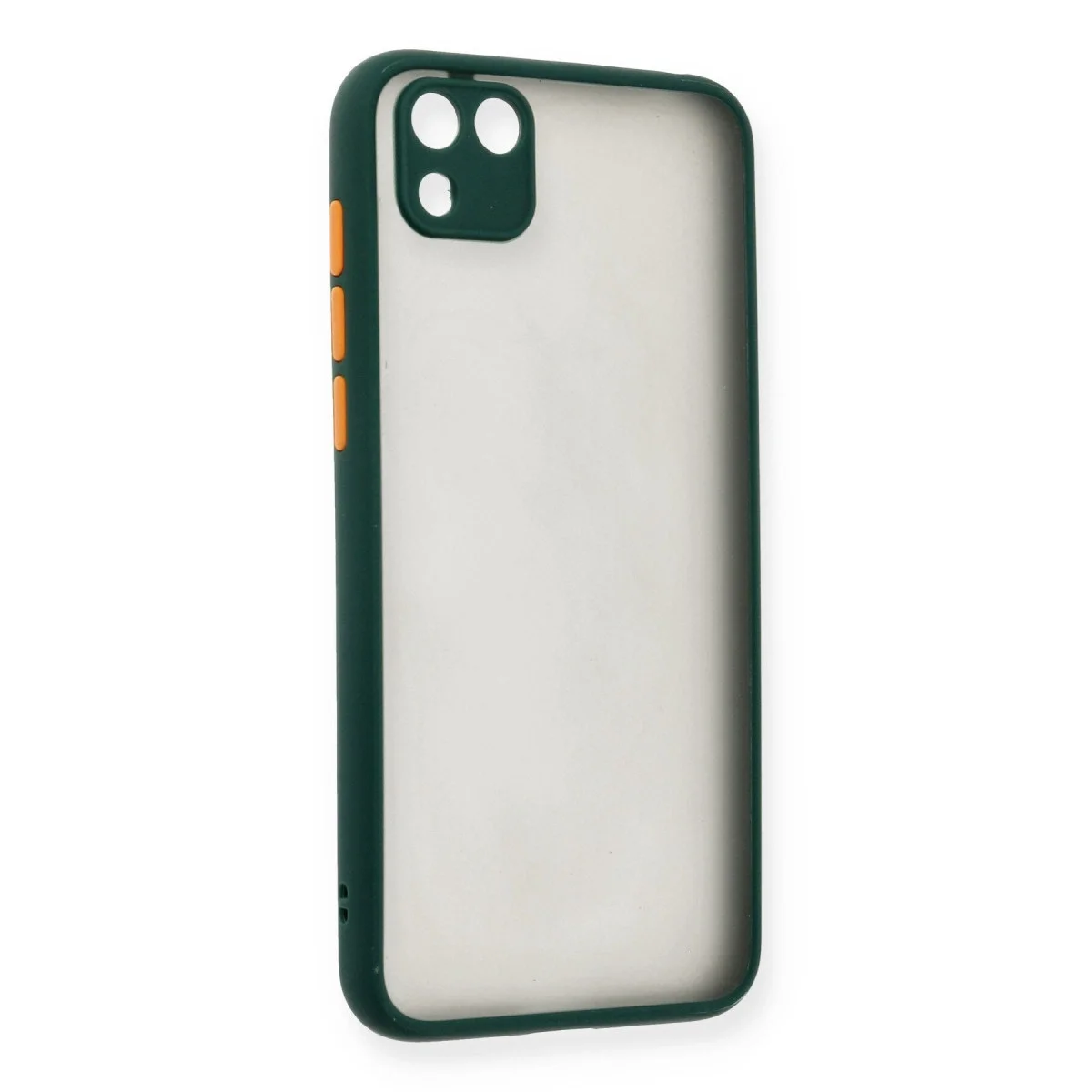 Huawei Y5p Kılıf Montreal Silikon Kapak - Yeşil görsel 2
