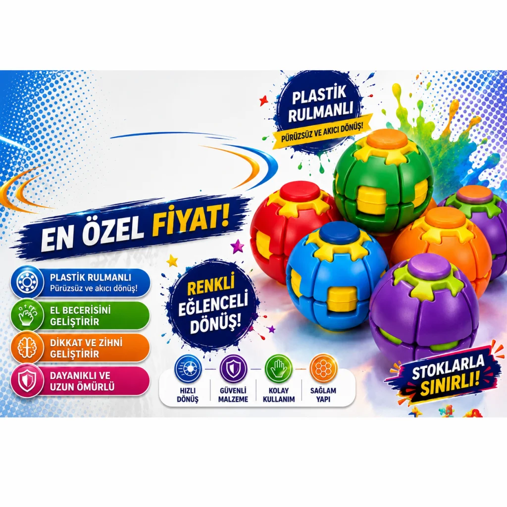 8793 İTHAL KUTULU 1 KALİTE SPİN BALL RULMANLI LASTİKSİZ 30+SN DÖNÜŞ(adet fiyatıdır.)