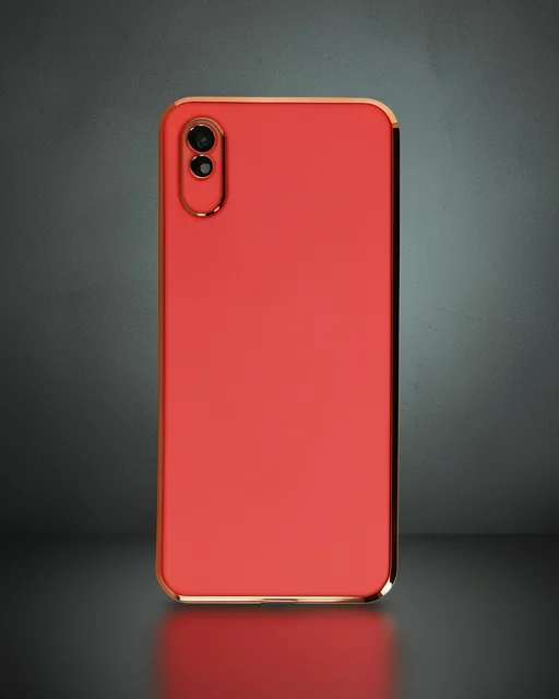 Xiaomi Redmi 9a Kılıf Volet Silikon - Pembe