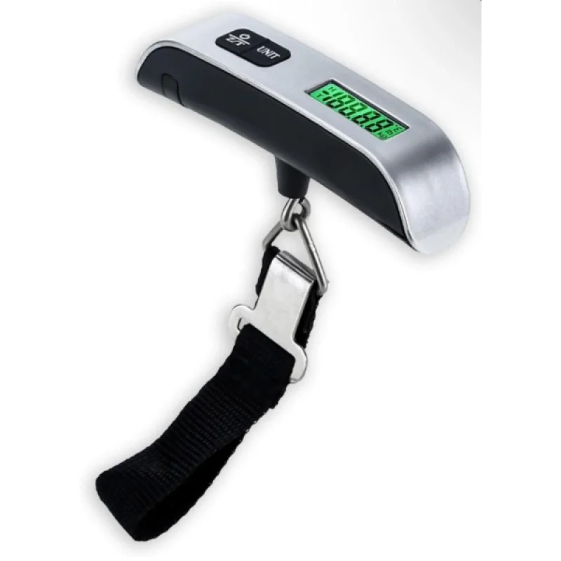 Seyahat Bavul Ağırlık Tartı Dijital LCD Ekran Çok Amaçlı Taşınabilir Bagaj Tartısı Max 50 kg görsel 4