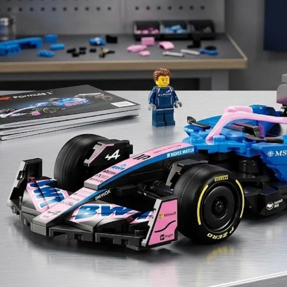 C55024W Cada 2025 Alpine F1 300 Parça Block Oyuncak görsel 2