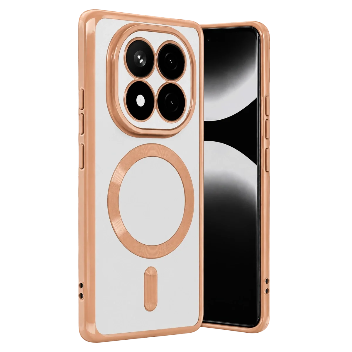 Xiao Red Note 15 Pro 5g Kross Magneticsafe Kapak - Rose