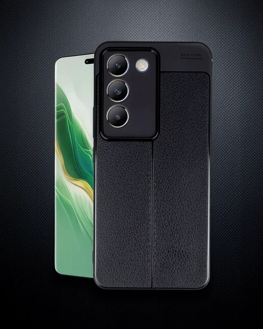 Vivo V30 Lite 4g Kılıf Auto Focus Kapak - Siyah
