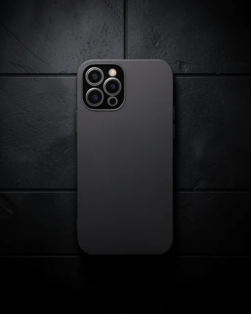 Apple İphone 12 Pro Max Kılıf Lansman Glass Kapak - Siyah