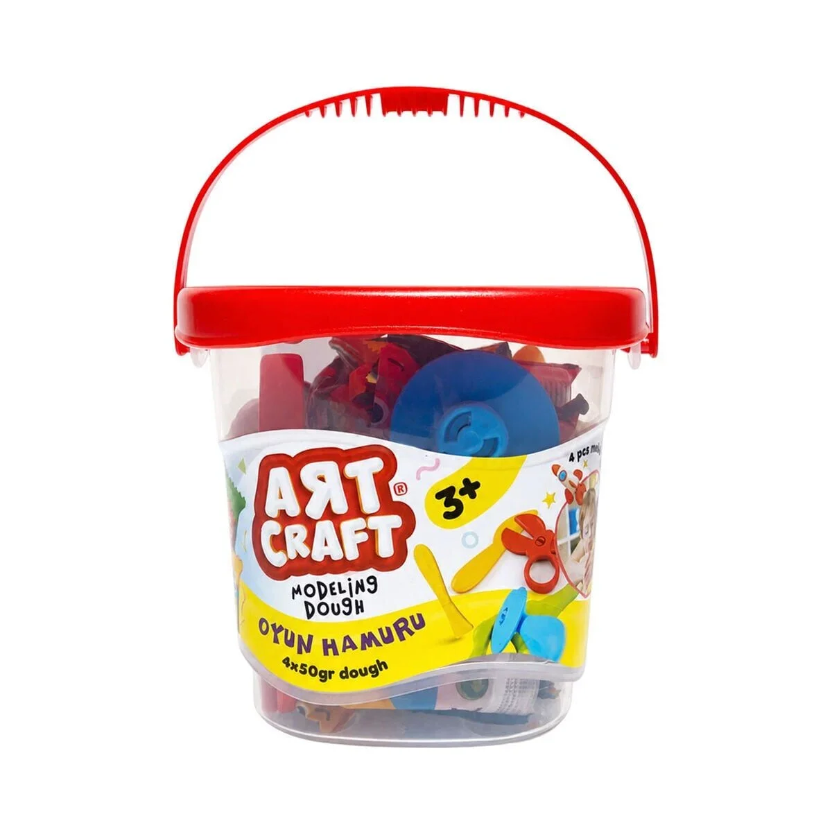 04134 Art Craft Hayal Kovası Oyun Hamuru 200 Gr görsel 2