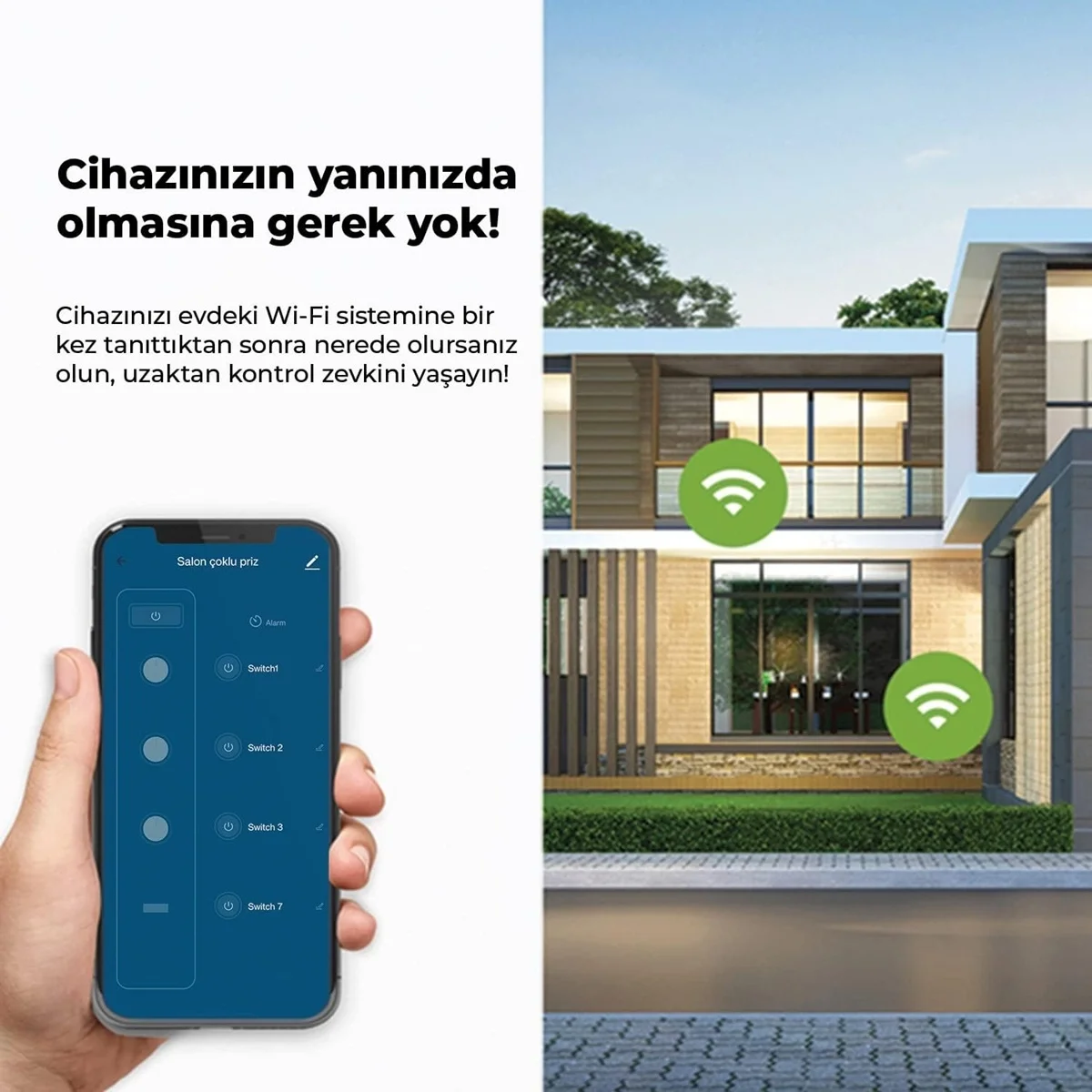 Vtn Bp-01 Wifi Yüksek Akım Korumalı Hızlı Şarj Özellikli Akıllı Priz görsel 6